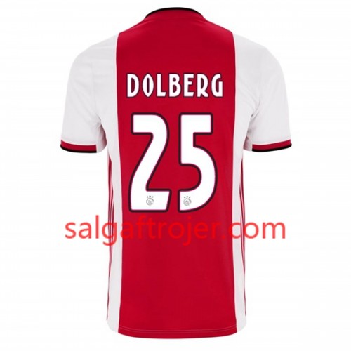 AFC Ajax Fodboldtrøjer Kasper Dolberg 25 Hjemmebanesæt 2019/20 Kort ærmer AFC Ajax Fodboldtrøjer Kasper Dolberg 25 Hjemmebanesæt 2019/20 Kort ærmer